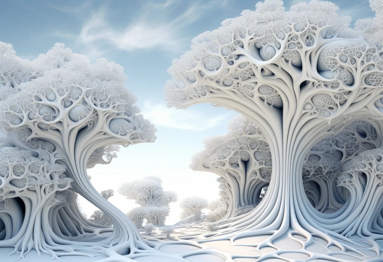 File structuring using fractal trees